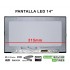 PANTALLA LED DE 14" PARA PORTÁTIL N140HCN-E5C FHD 40 PINES