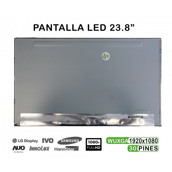 PANTALLA LED DE 23.8" PARA PORTÁTIL LM238WF1-SLE1 FHD 30 PINES