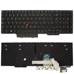 TECLADO RETROILUMINADO PARA PORTÁTIL LENOVO THINKPAD E15 2020 NEGRO