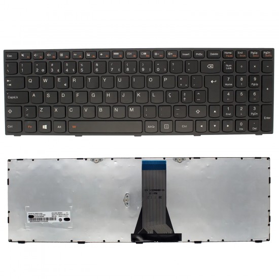 TECLADO PARA PORTÁTIL LENOVO IDEAPAD G50-70 Z50-70 G50-30 Z50 B50-70 G500S G50-80 PORTUGUÉS