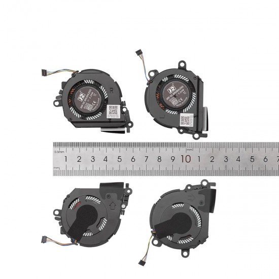 VENTILADORES CPU + GPU PARA PORTÁTIL HP 13" SPECTRE X360 13T-AE000 13-AE TPN-Q199