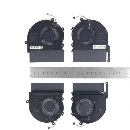 VENTILADORES CPU + GPU PARA PORTÁTIL HP SPECTRE 15-EB TPN-Q226