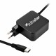 CARGADOR MULTIVOLTAJE USB-C PARA PORTÁTIL 5V-20V 3.25A 65W NEGRO