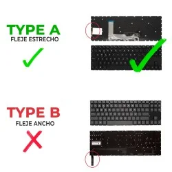 TECLADO PARA PORTÁTIL HP OMEN 15-EK 15-EC 15-EN 16-B SERIES V193446CS1 NEGRO