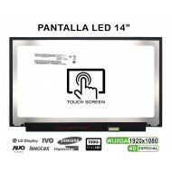 PANTALLA LED TÁCTIL DE 14" PARA PORTÁTIL B140HAK02.3 HW0A FW1