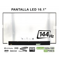 PANTALLA CASI NUEVA LED DE 16.1" PARA PORTÁTIL N161HMA-GAK 144HZ 1920X1080 40 PINES PANTALLA CASI NUEVA LED DE 16.1" PARA PORTÁTIL N161HMA-GAK 144HZ 1920X1080 40 PINES