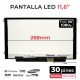 PANTALLA 11.6" PARA PORTÁTIL NV116WHM-N47 CON BRACKETS PANTALLA 11.6" PARA PORTÁTIL NV116WHM-N47 CON BRACKETS
