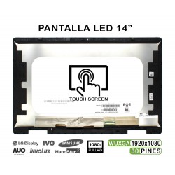 PANTALLA TÁCTIL LED DE 14" PARA PORTÁTIL HP PAVILION X360 14-EK FHD CON MARCO