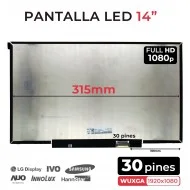 PANTALLA LED DE 14" PARA PORTÁTIL NV140FHM-N4Z FHD 30 PINES PANTALLA LED DE 14" PARA PORTÁTIL NV140FHM-N4Z FHD 30 PINES
