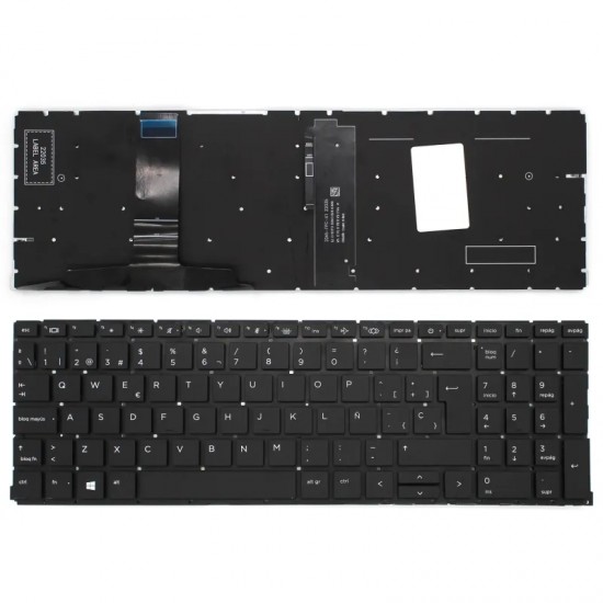 TECLADO RETROILUMINADO PARA PORTÁTIL HP M21740-071 N01933-071