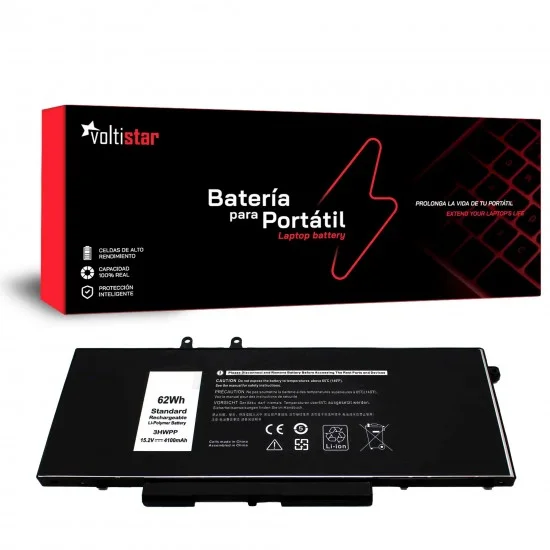 BATERÍA PARA PORTÁTIL DELL LATITUDE 14 5401 5410 5411 15 5501 5510 3HWPP