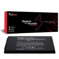 BATERÍA PARA PORTÁTIL APPLE MACBOOK A1185 A1181 13 PULGADAS NEGRA