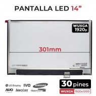 PANTALLA LED DE 14" PARA PORTÁTIL LG GRAM 14Z90P LP140WU1 (SP)(A1) LP140WU1 (SP)(H1) LP140WU1 (SP)(F1)