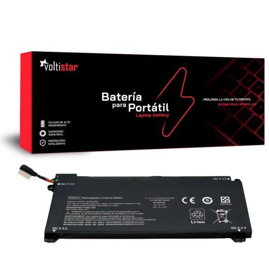 BATERÍA PARA PORTÁTIL HP OMEN 15-DH PG06XL BATERÍA PARA PORTÁTIL HP OMEN 15-DH PG06XL