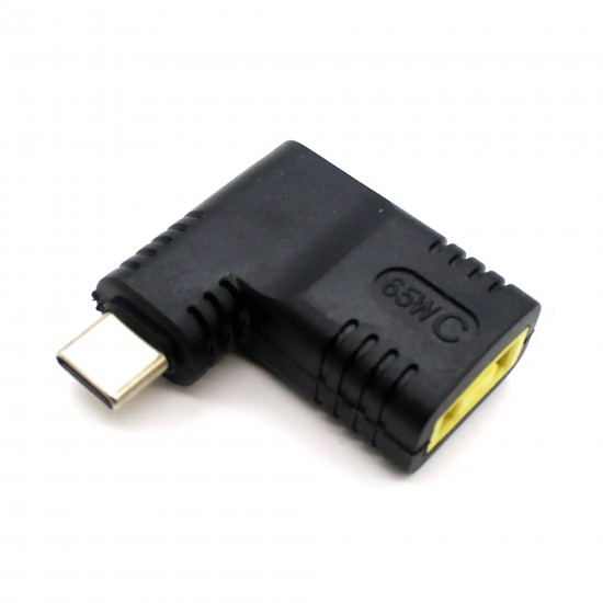 ADAPTADOR CONVERTIDOR SQUARE HEMBRA A USB-C MACHO 65W