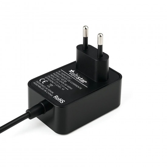 CARGADOR PARA MONITORES ROUTER LUCES LED 12V 2.5A 30W 5.5X2.5MM PARED