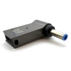 ADAPTADOR CONVERTIDOR USB-C HEMBRA A 4.5X3.0MM HP MACHO 100W