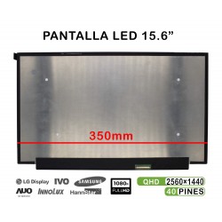 PANTALLA CASI NUEVA DE 15.6" PARA PORTÁTIL NE156QHM-NY1 LED 2560×1440