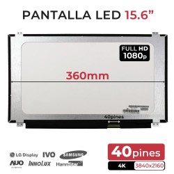 PANTALLA LED DE 15.6" PARA PORTÁTIL LP156UD1 (SP)(B1)