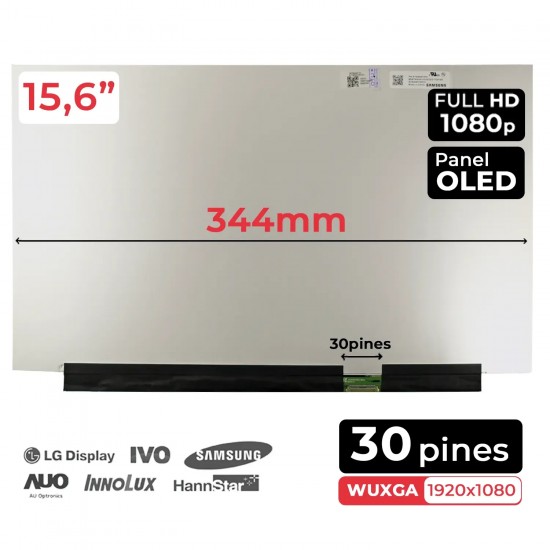 PANTALLA OLED DE 15.6" PARA PORTÁTIL ATNA56YX03-0 30 PINES FHD PANTALLA OLED DE 15.6" PARA PORTÁTIL ATNA56YX03-0 30 PINES FHD