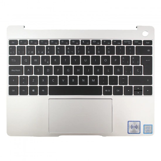 TECLADO COMPLETO RETROILUMINADO CON TOUCHPAD PARA PORTÁTIL HUAWEI MATEBOOK 13 WRT-W19 W19