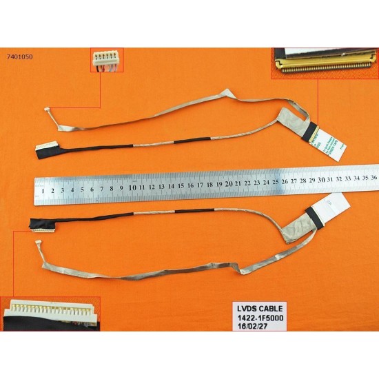 CABLE FLEX PARA PORTÁTIL TOSHIBA C50 C55 C50-A Pt10 Pt10f LCD LED 1422-01F5000 1422-01F7000