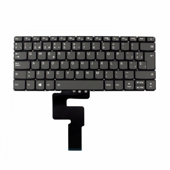 TECLADO PARA PORTÁTIL LENOVO IDEAPAD 320-14ISK 320S-14IKB 320S-14IKBR GRIS