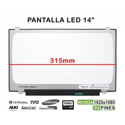 PANTALLA LED CASI NUEVA DE 14" PARA PORTÁTIL ASUS S433 NV140FHM-N62 315MM