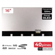 PANTALLA LED DE 16" PARA PORTÁTIL ATNA60BX01 PANTALLA LED DE 16" PARA PORTÁTIL ATNA60BX01