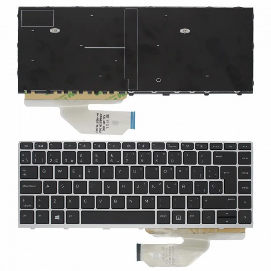 HP PROBOOK 430 G5 440 G5 445 G5 NEGRO CON MARCO PLATEADO HP PROBOOK 430 G5 440 G5 445 G5 NEGRO CON MARCO PLATEADO