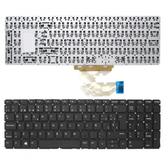 TECLADO PARA PORTÁTIL HP PROBOOK 450 G6 455 G6 450R G6 NEGRO