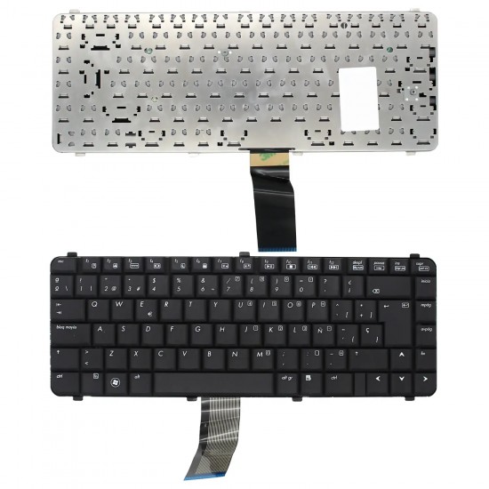 TECLADO PARA PORTÁTIL HP 490267-071 491274-031 6037B0027103 6037B0027126 NSK-H5R0U 9J.N8682.R0S V061126BK1 MP-05586E0-9302 TECLADO PARA PORTÁTIL HP 490267-071 491274-031 6037B0027103 6037B0027126 NSK-H5R0U 9J.N8682.R0S V061126BK1 MP-05586E0-9302