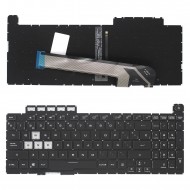 TECLADO PARA PORTÁTIL ASUS TUF GAMING F15 FX506 FA506 FA506Q FX506L FA506U SHIFT LARGO TECLADO PARA PORTÁTIL ASUS TUF GAMING F15 FX506 FA506 FA506Q FX506L FA506U SHIFT LARGO