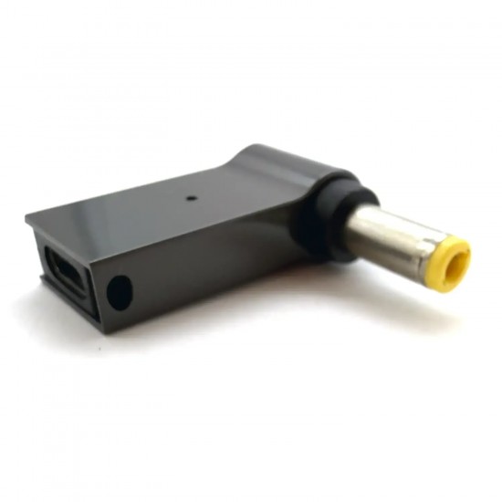 ADAPTADOR CONVERTIDOR USB-C HEMBRA A 2.5X0.7MM SAMSUNG MACHO 100W ADAPTADOR CONVERTIDOR USB-C HEMBRA A 2.5X0.7MM SAMSUNG MACHO 100W