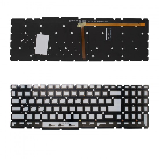 TECLADO RETROILUMINADO PARA PORTÁTIL ACER NK151310BNEGRO Y AZUL