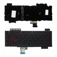 TECLADO PARA PORTÁTIL ASUS FX505 FX504 FX705 FX80 RETROILUMINADO NEGRO