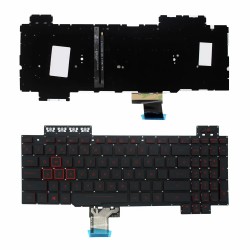 TECLADO PARA PORTÁTIL ASUS FX505 FX504 FX705 FX80 RETROILUMINADO NEGRO TECLADO PARA PORTÁTIL ASUS FX505 FX504 FX705 FX80 RETROILUMINADO NEGRO