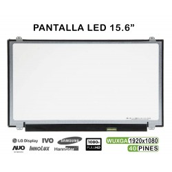 PANTALLA CASI NUEVA LED DE 15.6" PARA PORTÁTIL LP156WF4 40 PINES FHD