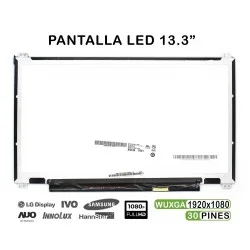 PANTALLA CASI NUEVA LED DE 13.3" PARA PORTÁTIL B133HTN01.1 FHD 30 PINES