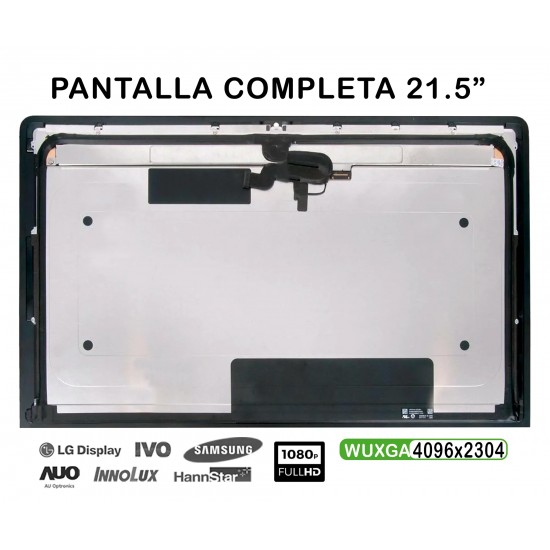 PANTALLA LED CASI NUEVA COMPLETA DE 21.5" PARA PORTÁTIL APPLE IMAC A1418 (2017) 4K LM215UH1 SD B1 PANTALLA LED CASI NUEVA COMPLETA DE 21.5" PARA PORTÁTIL APPLE IMAC A1418 (2017) 4K LM215UH1 SD B1