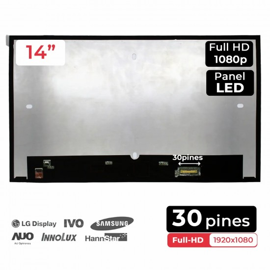PANTALLA LED DE 14" PARA PORTÁTIL HP ELITEBOOK 840 SERIES X140NVFC R0
