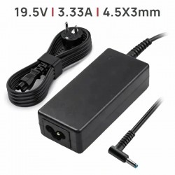 CARGADOR PARA PORTÁTIL HP 19.5V 4.5X3.0MM 65W OEM