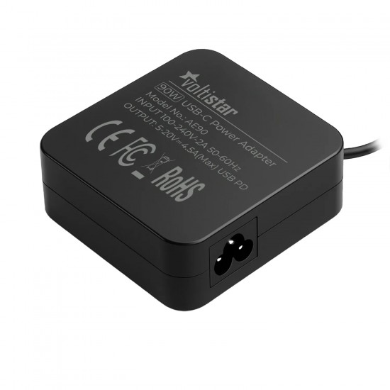 CARGADOR USB TIPO-C 5.2V-2.4A 12V-3A 15V-3A 20V-4.5A 20.3V-4.3A 90W CARGADOR USB TIPO-C 5.2V-2.4A 12V-3A 15V-3A 20V-4.5A 20.3V-4.3A 90W