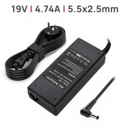 CARGADOR PARA PORTÁTIL ASUS / TOSHIBA / FUJITSU / PACKARD BELL / ASUS / LENOVO 19V 4.74A 90W CARGADOR PARA PORTÁTIL ASUS / TOSHIBA / FUJITSU / PACKARD BELL / ASUS / LENOVO 19V 4.74A 90W