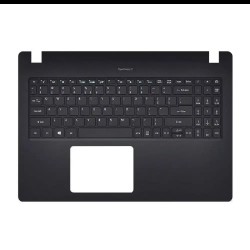 CARCASA CON TECLADO PARA ACER TRAVELMATE A215-52 NEGRO CARCASA CON TECLADO PARA ACER TRAVELMATE A215-52 NEGRO