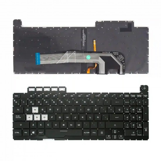 TECLADO RETROILUMINADO PARA PORTÁTIL ASUS FX506 FA506 FX706 FA706 13-0247C-WX01-T04 TECLADO RETROILUMINADO PARA PORTÁTIL ASUS FX506 FA506 FX706 FA706 13-0247C-WX01-T04