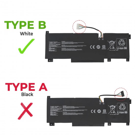 BATERÍA PARA PORTÁTIL MSI CREATOR M16 A11UC - MS-1562 BLANCO