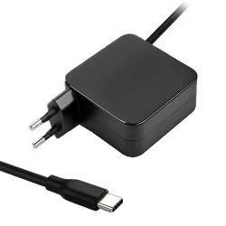 CARGADOR MULTIVOLTAJE 5-20V OEM 65W TIPO C NEGRO