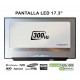 PANTALLA CASI NUEVA LED DE 17.3" PARA PORTÁTIL B173HAN05.1 300HZ FHD 40 PINES