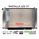 PANTALLA CASI NUEVA LED DE 14" PARA PORTÁTIL B140HAK01.0 40 PINES MATE